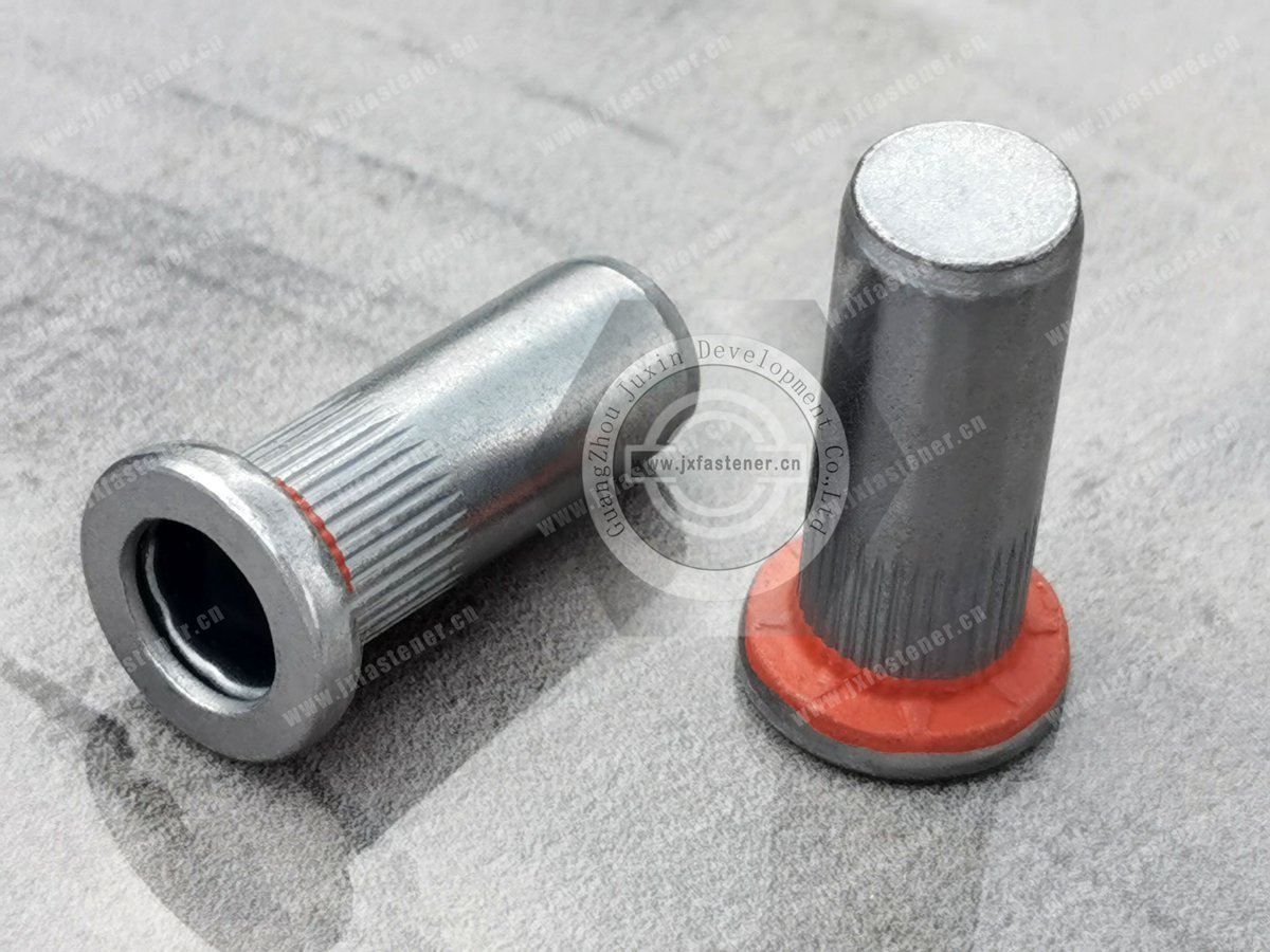 High Flat Head Closed end knurled body Blind Rivet Nuts—Closed End