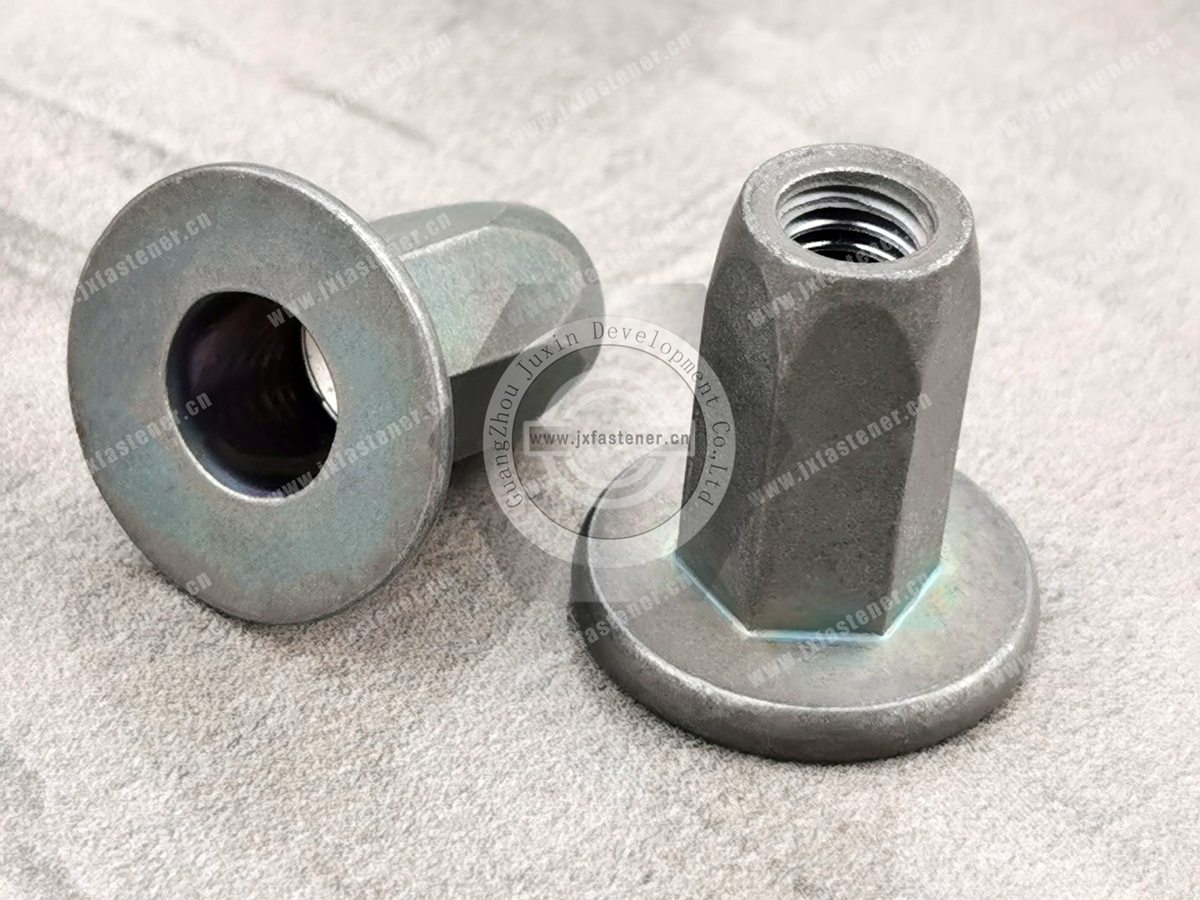 Flat Head Open end Full Hexagonal body Blind Rivet Nuts—Open End