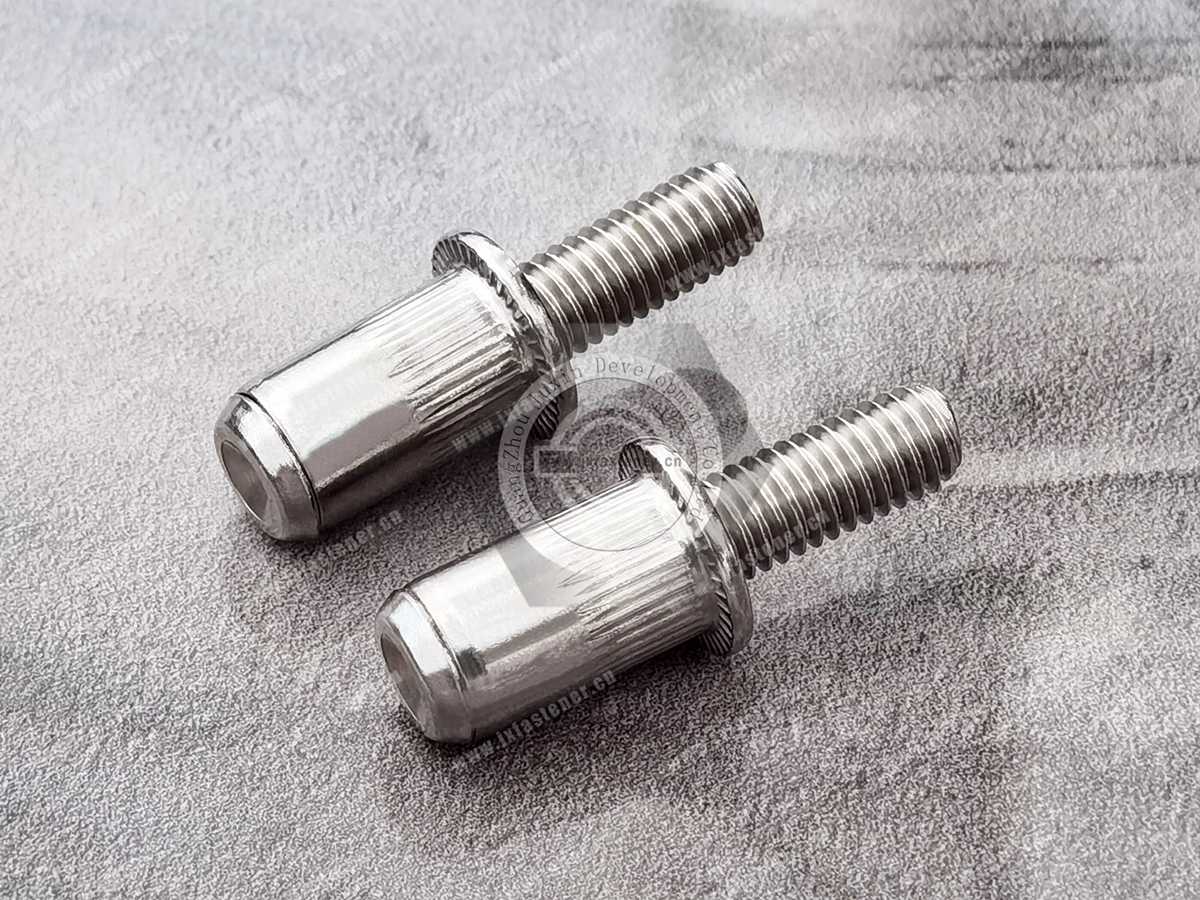 Flat Head Body Knurled Blind Rivet Studs