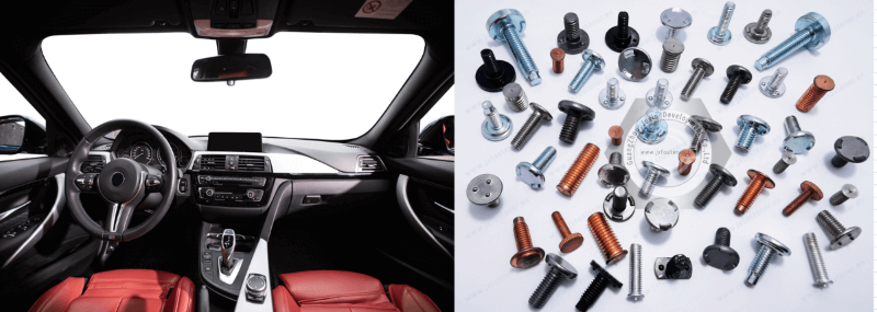 Automotive fasteners and components EV Charging Equipment