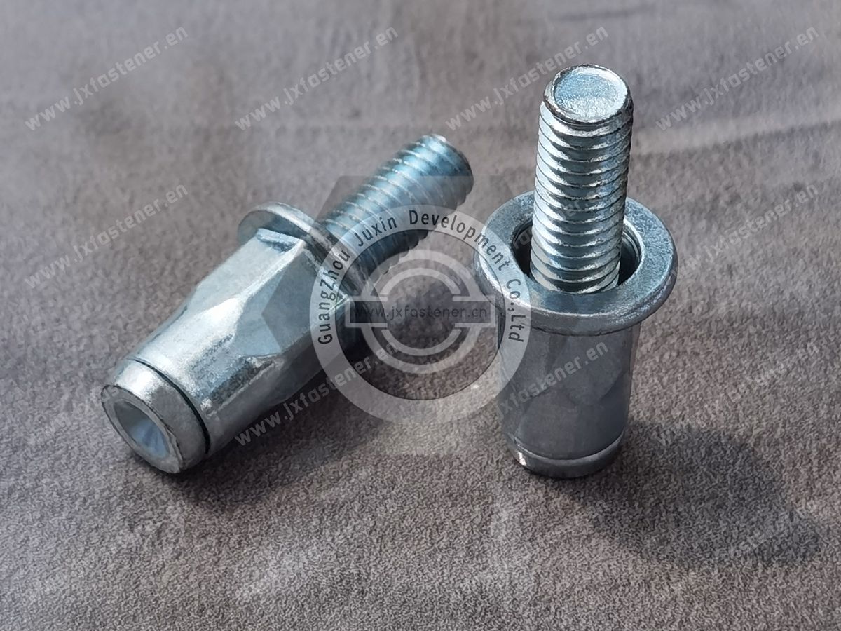 Flat Head Part Hexagonal Body Blind Rivet Studs