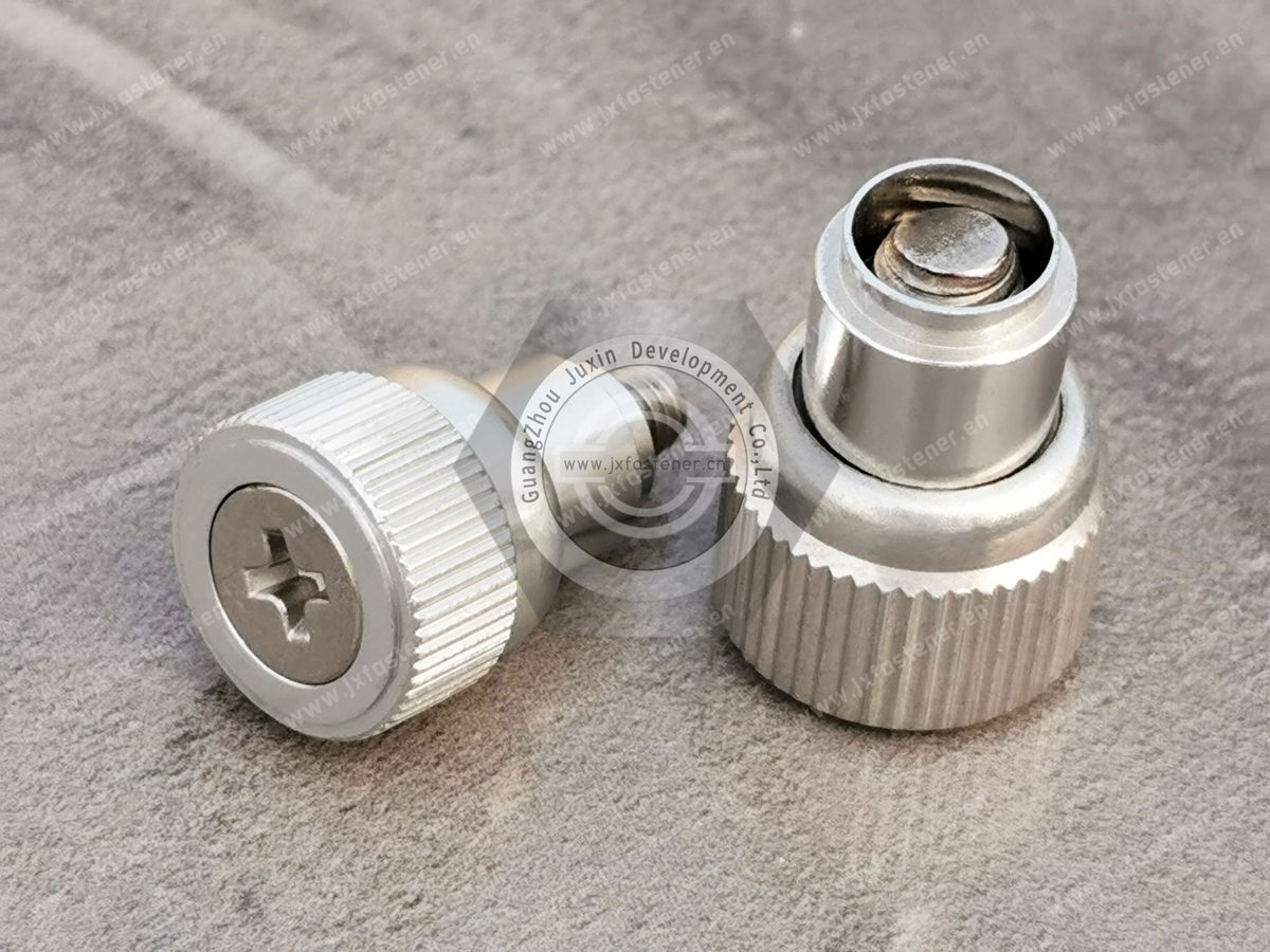 Large Knob, Spring-Loaded – Types JX-PF41, JX-PF42