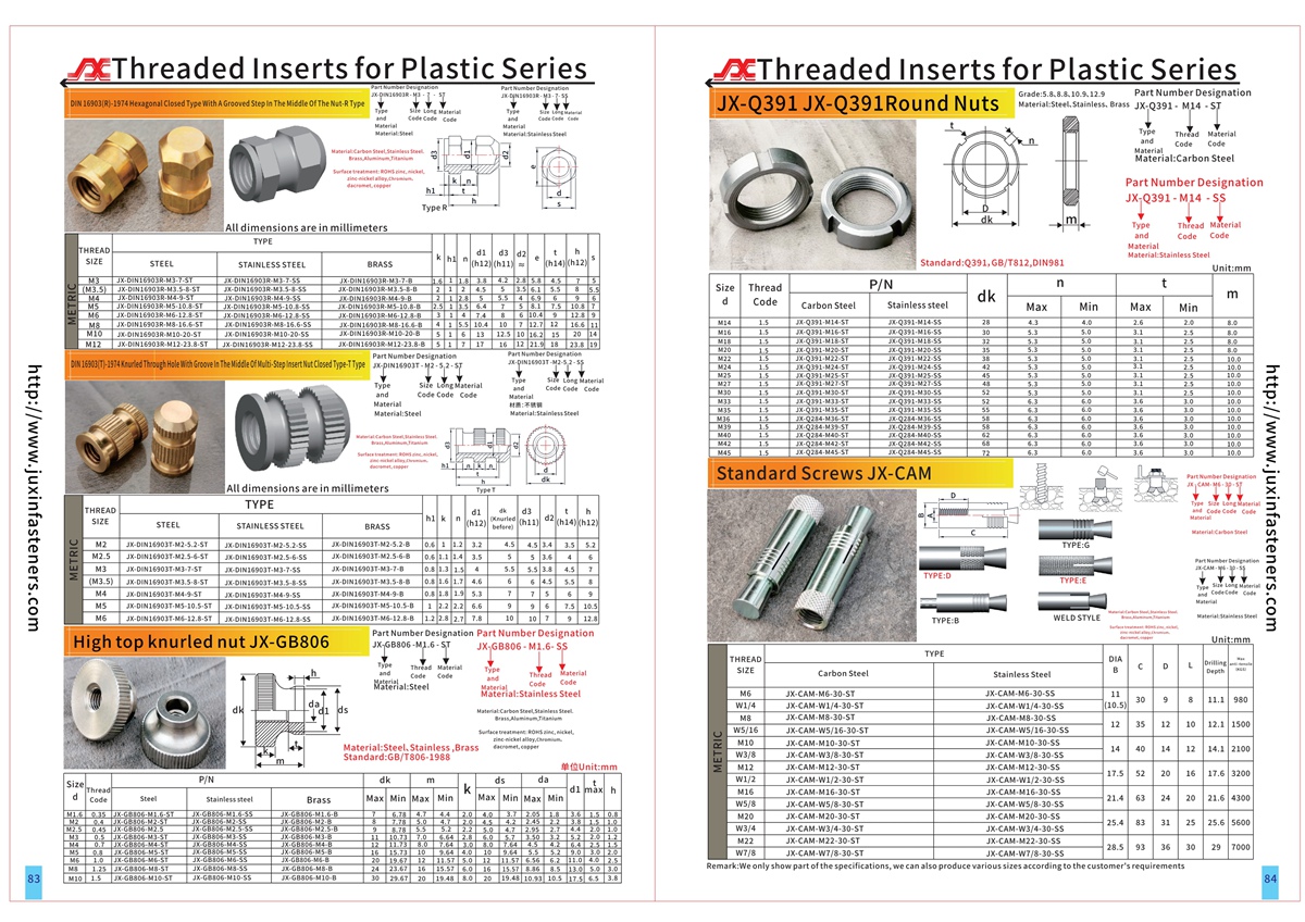 Slotted round nuts, steel or stainless steel, DIN 981, GB/T812, Q391