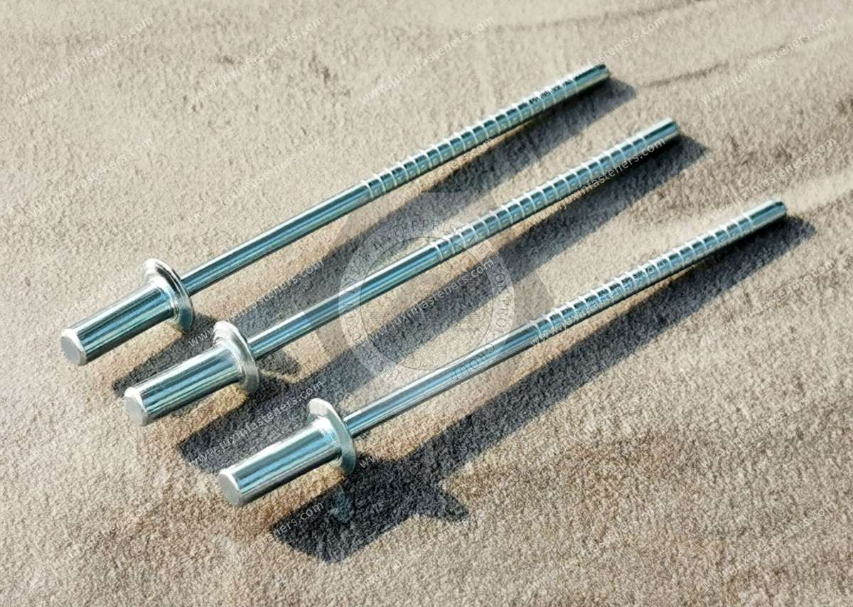 120 °Countersunk Head Close End Steel blind rivets