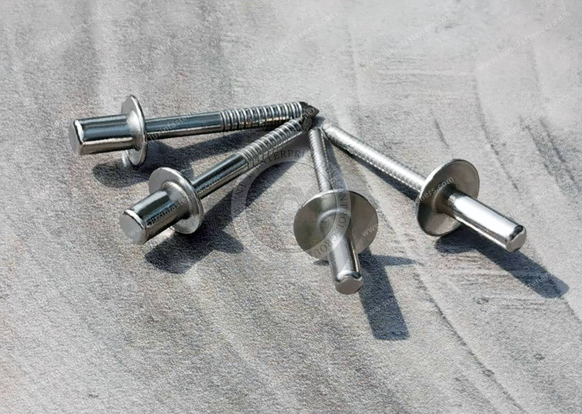 Close End Domed Head stainless steel blind rivets