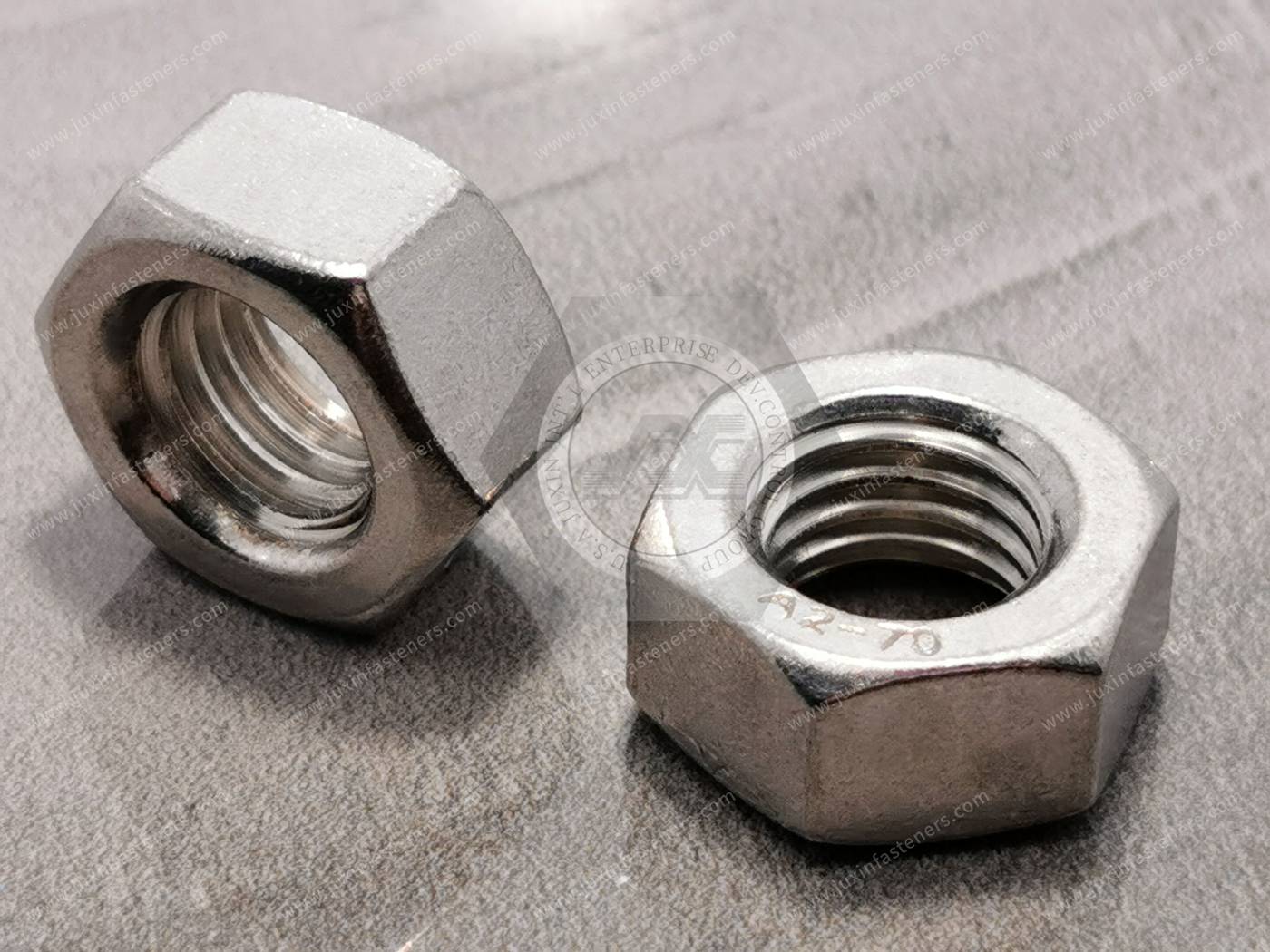 Metric 18-8 Stainless Steel Hex Nuts