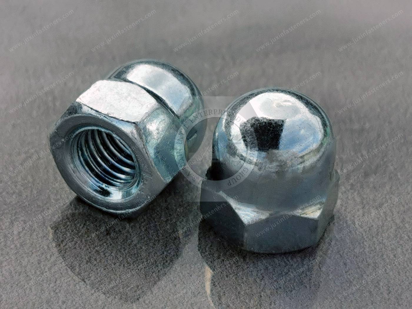 Metric Low-Strength Steel Cap Nuts