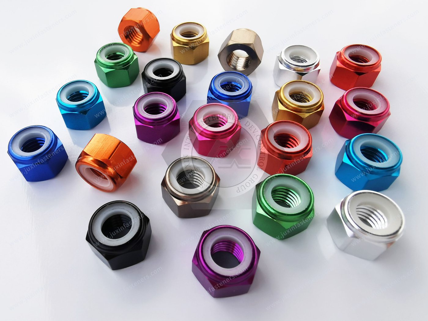 Aluminum alloy 6061 locking nut metal locking nut