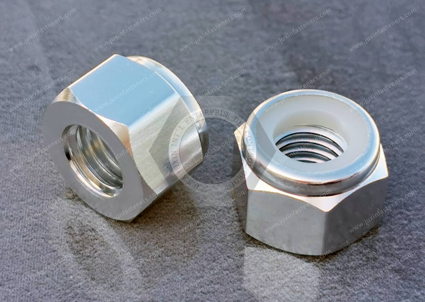 Metric Aluminum Nylon-Insert Locknuts