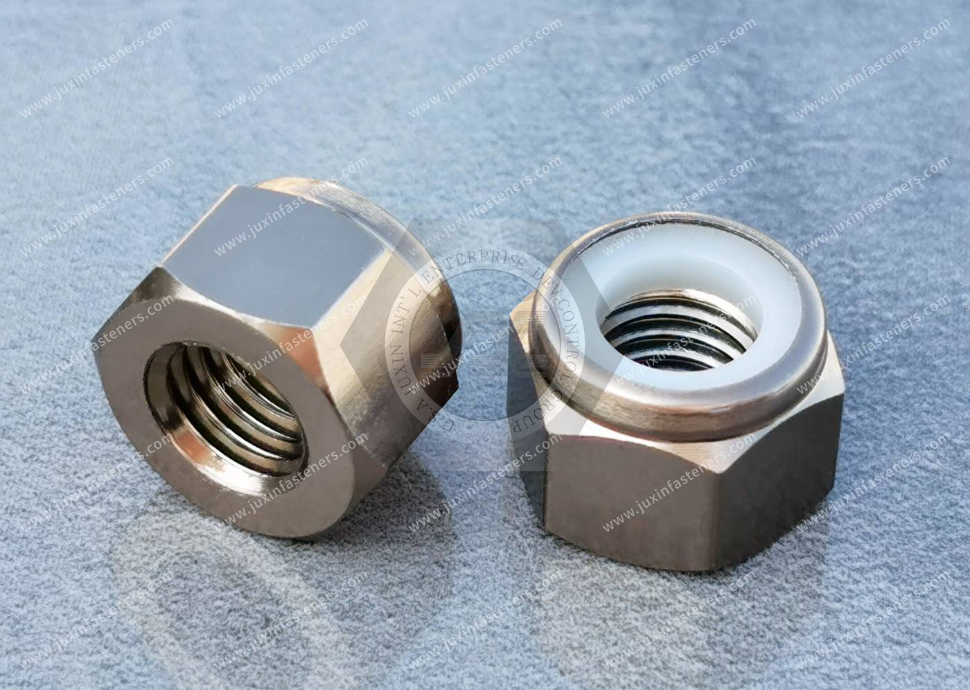 Titanium Nylon-Insert Locknuts