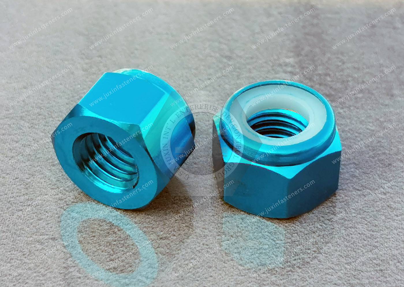 Aluminum Nylon-Insert Locknuts