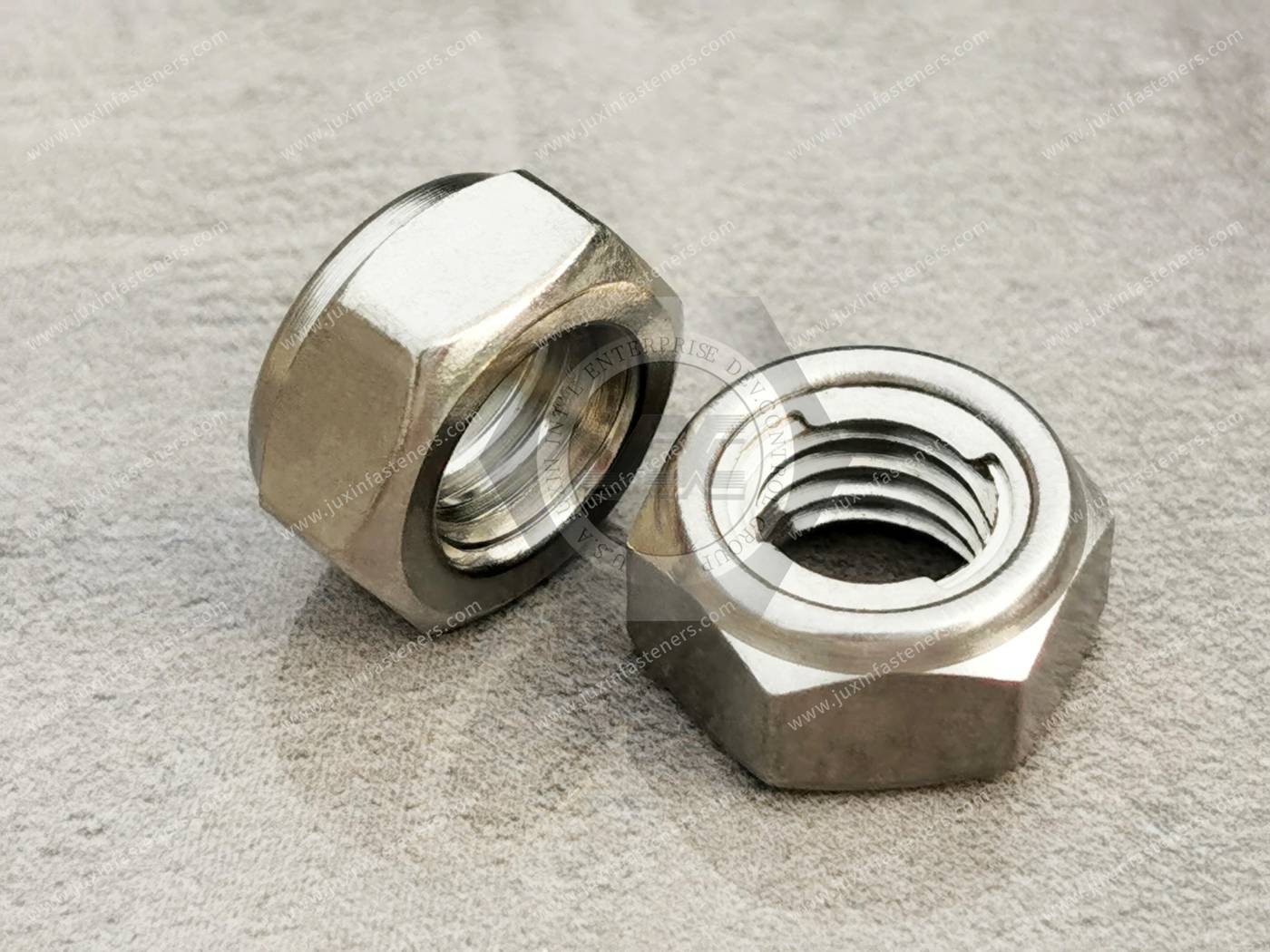 Metric Stainless Steel Spring-Stop Locknuts