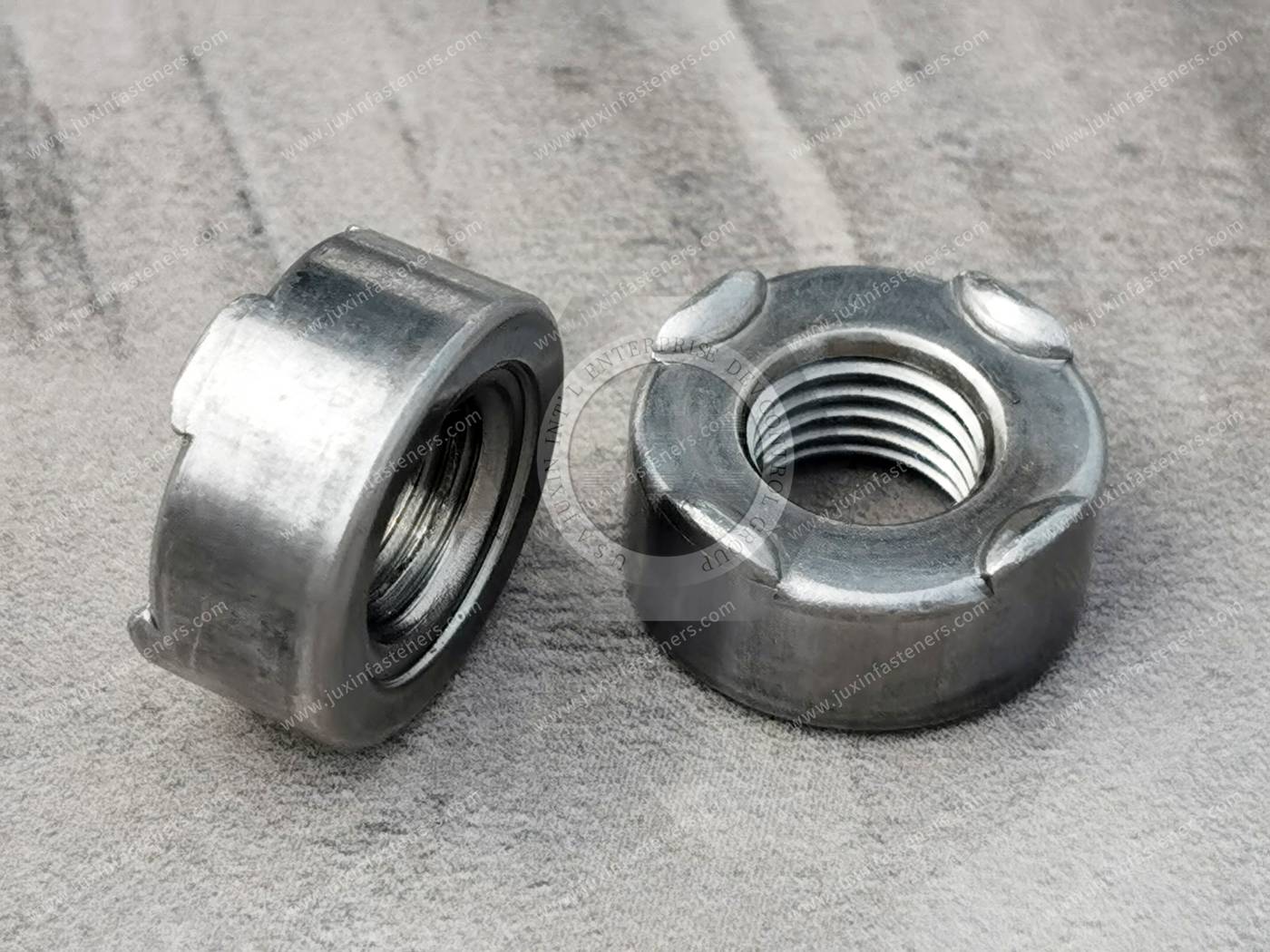 Round-Base Weld Nuts with Projections