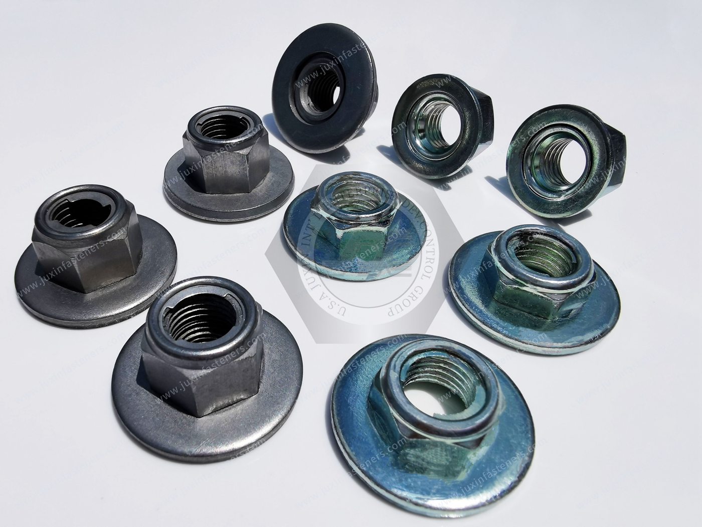 Hexagon flange washer nut