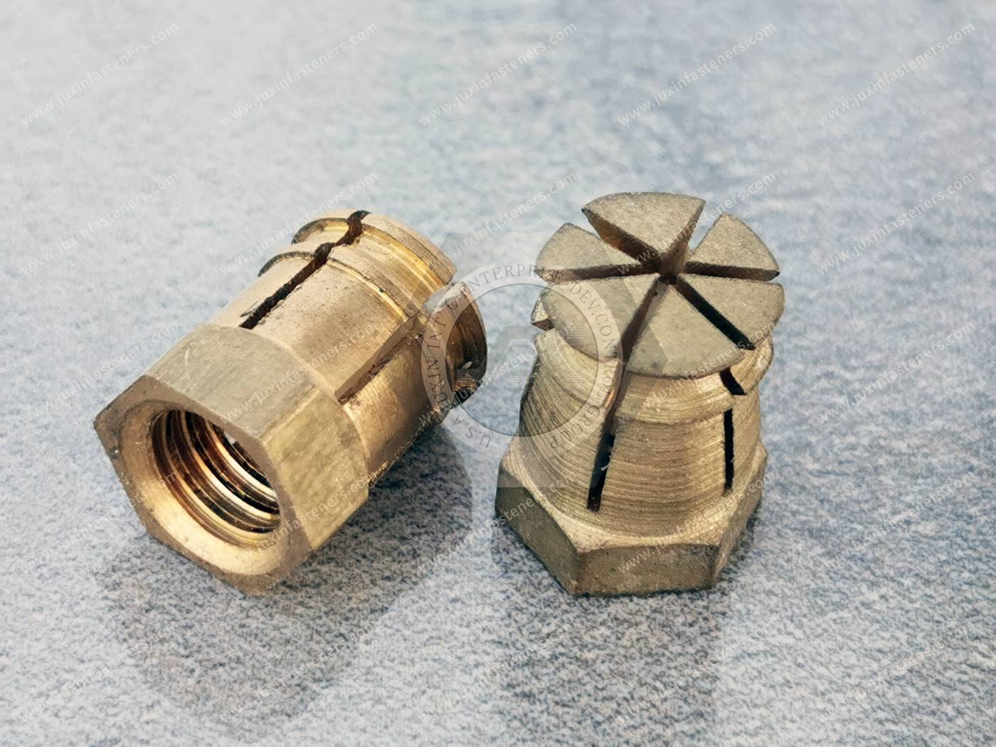 Zinc alloy expansion nut three-in-one connector/screw/eccentric wheel/connector/furniture expansion nut