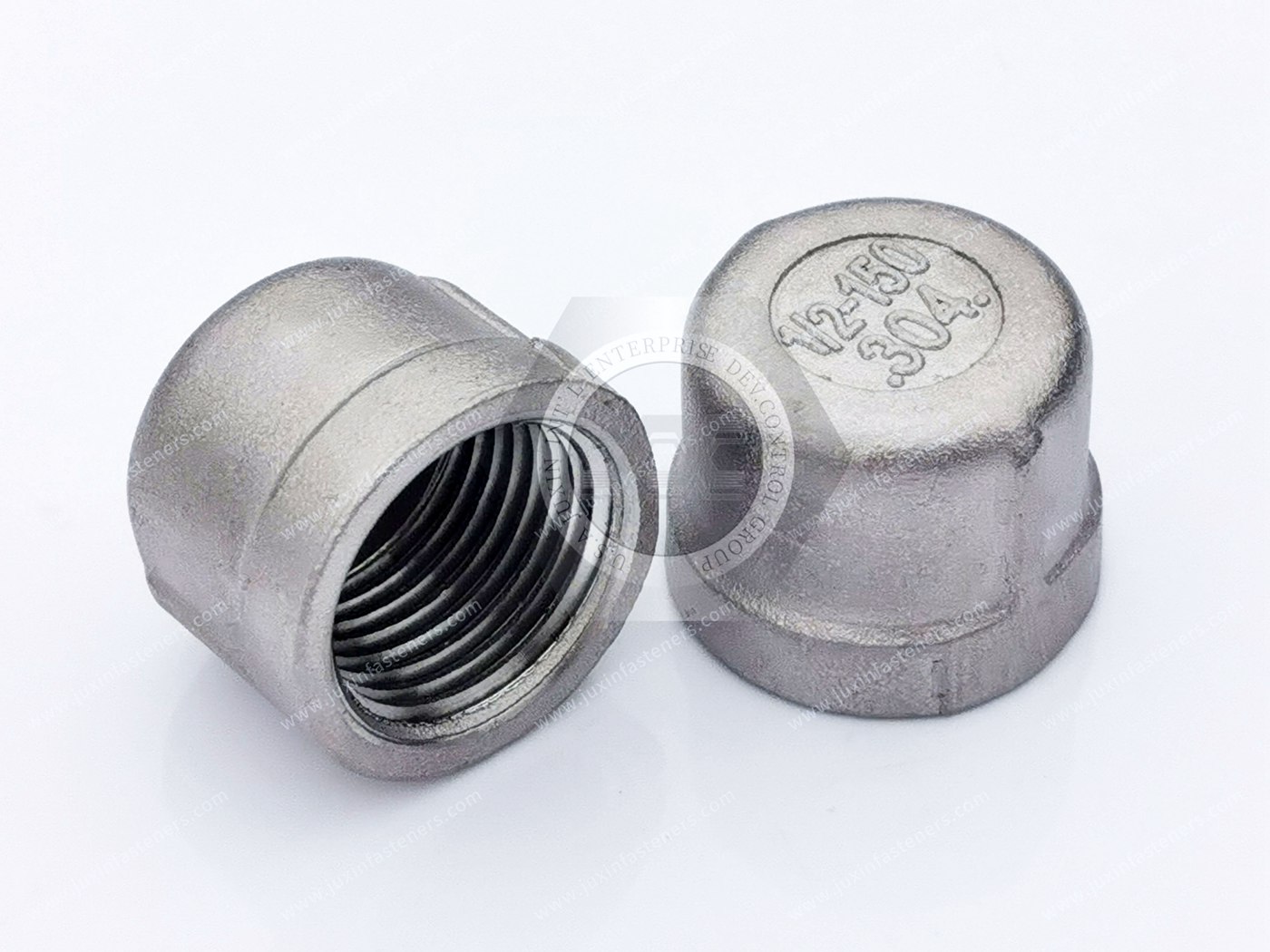 304 stainless steel inner wire pipe cap plug plug head stuffy head pipe plug cap(Cap pipe)