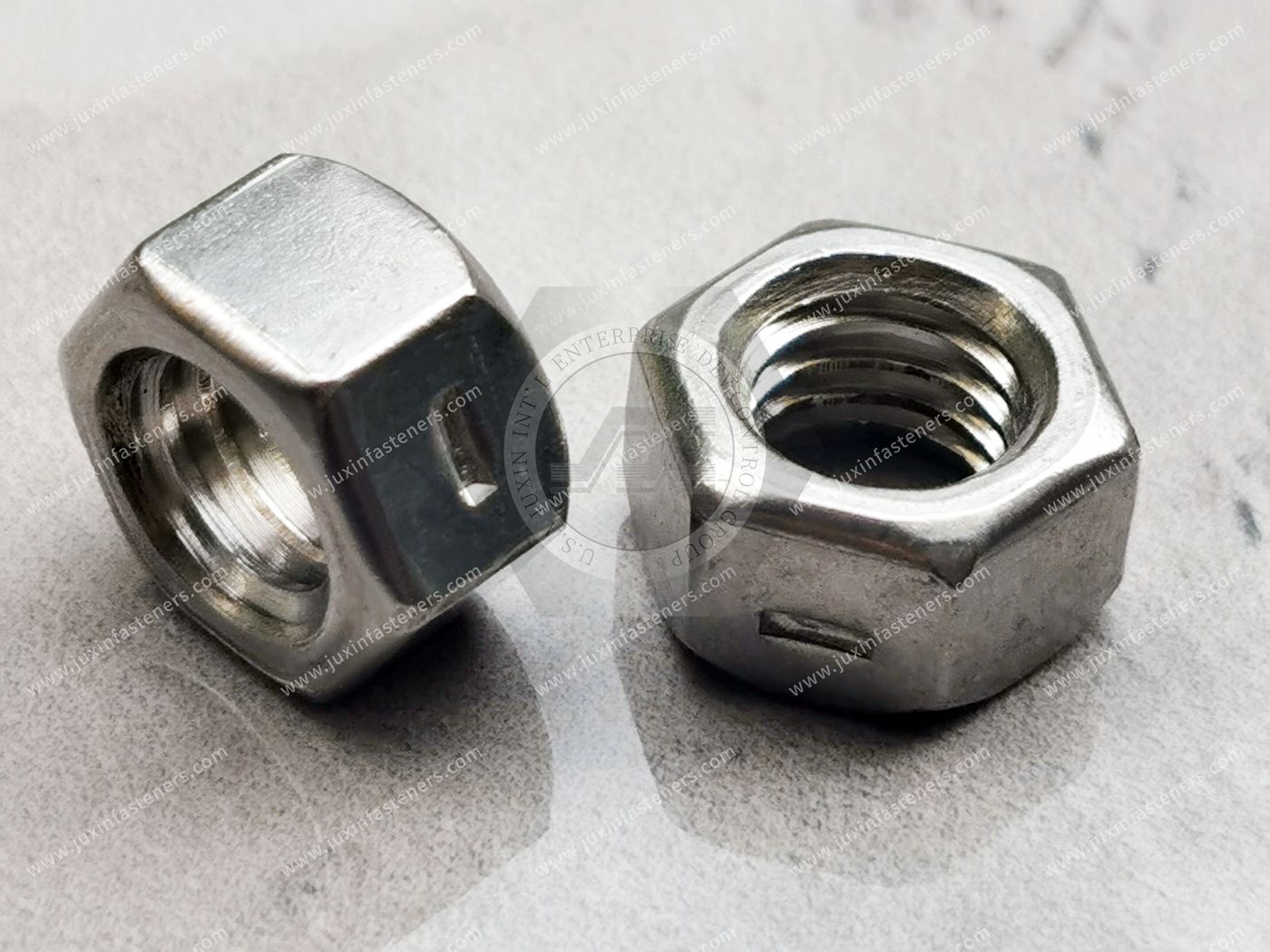 Super-Corrosion-Resistant  Stainless Steel Center-Lock Distorted-Thread Locknuts