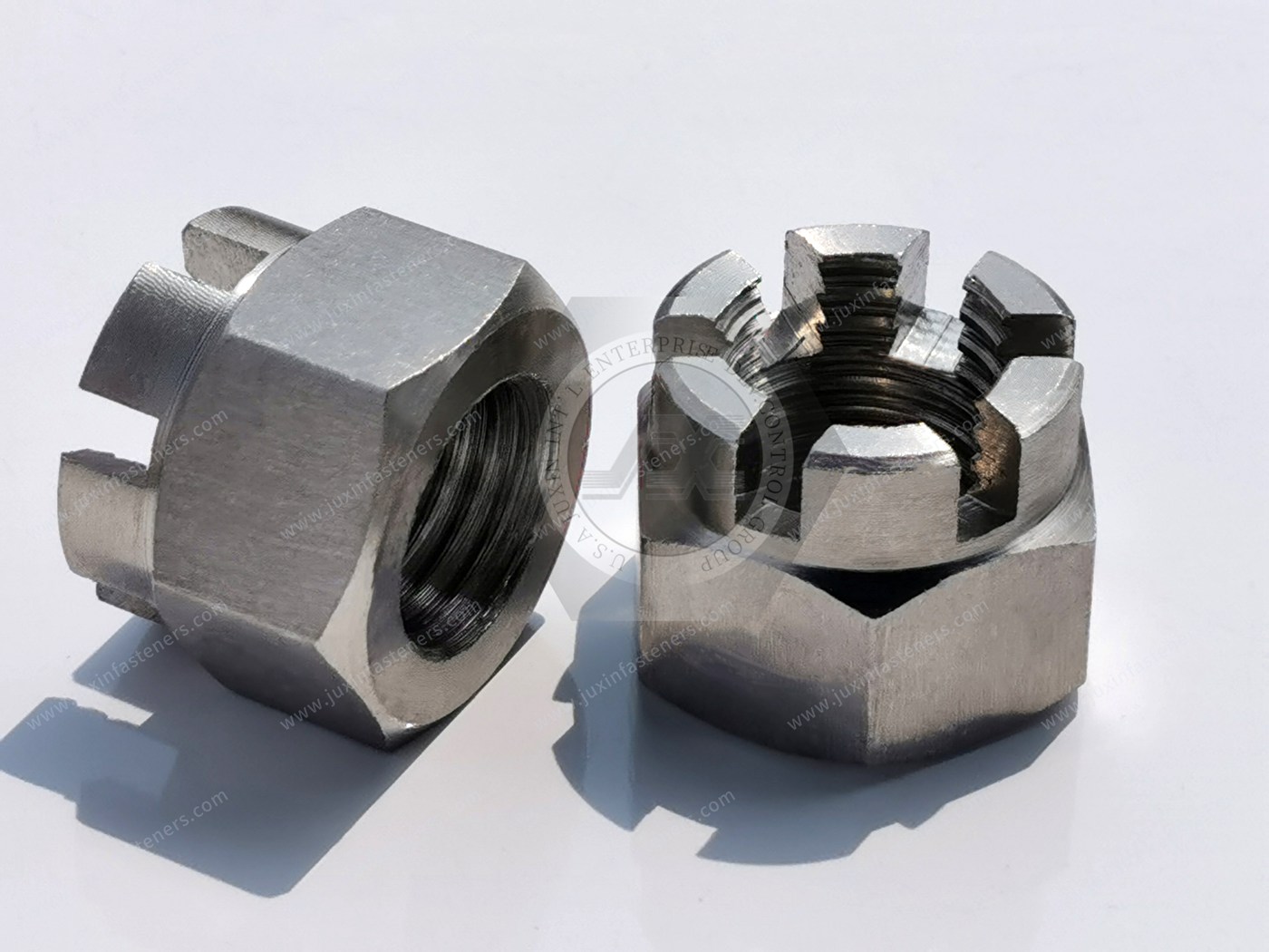 Stainless Steel Locknuts for use with Cotter Pins