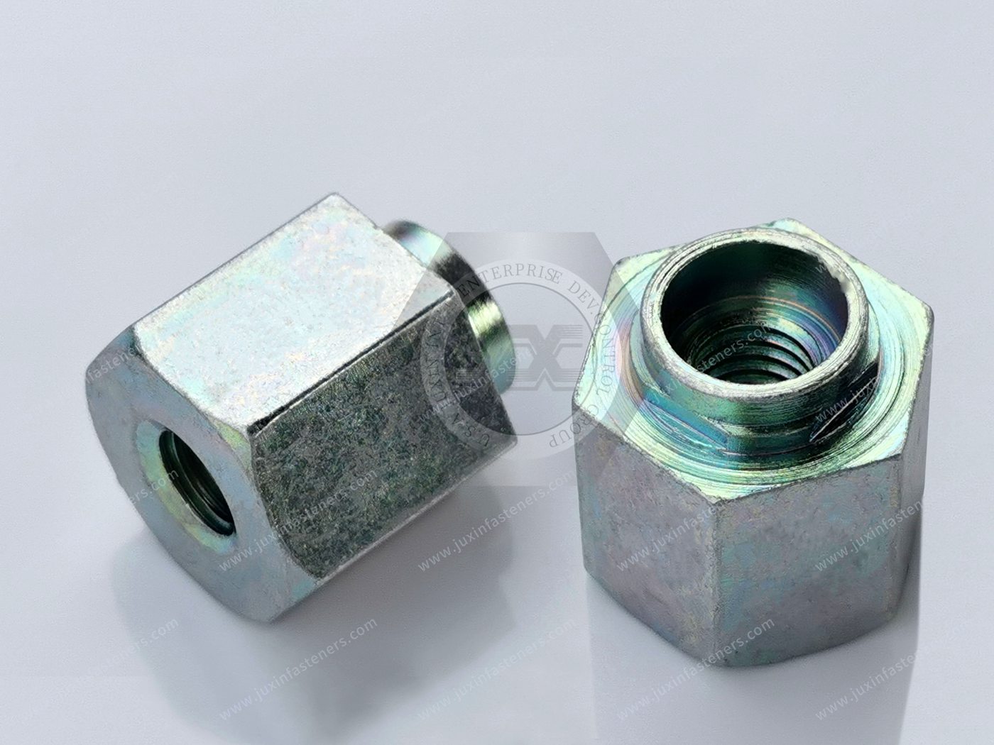 Metric Steel Press-Fit Hexagon Nuts for Sheet Metal