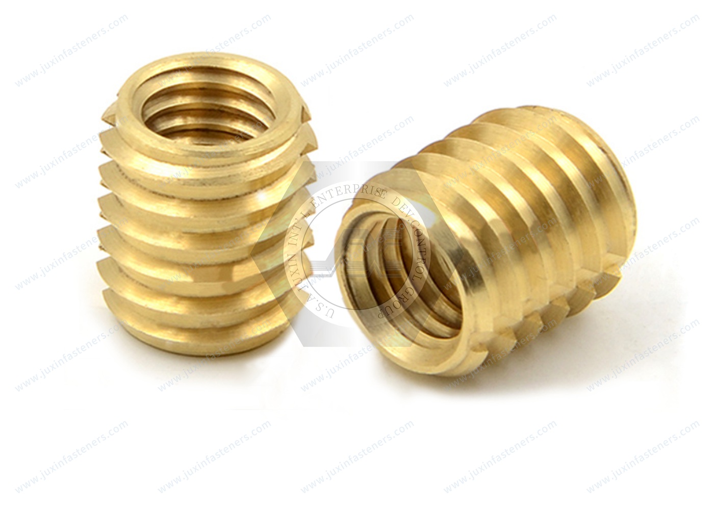 Brass self-tapping inserts nuts