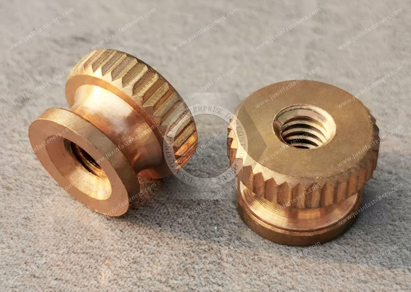 Brass Threaded Through-Hole Knobs