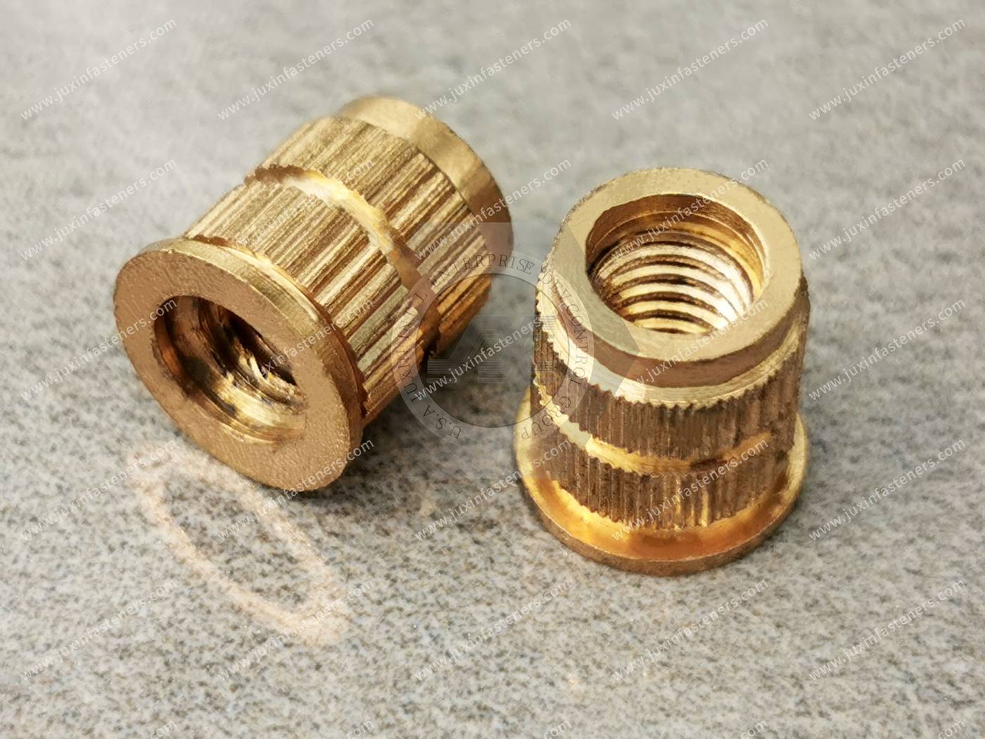 Brass Heat-Set Inserts for Plastic