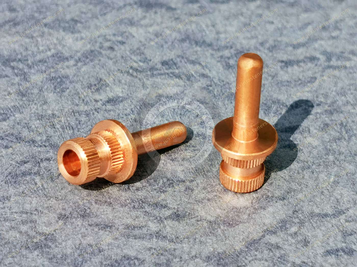 Copper Center-Knurled Dowel Pins