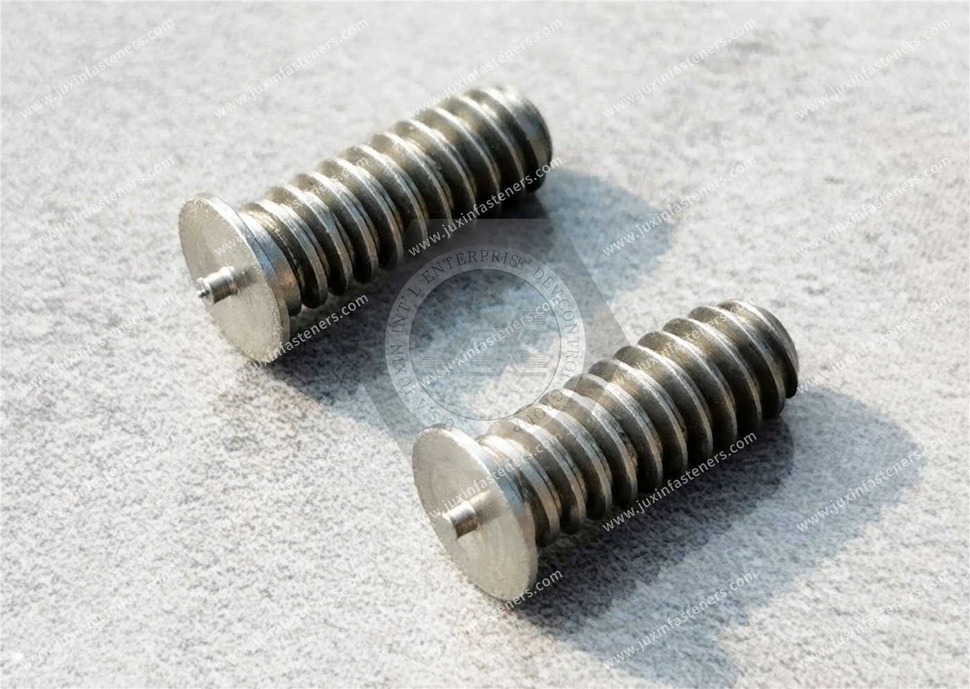 Stainless Steel Stud Welding with Tip Ignition - Threaded Stud - Type PT