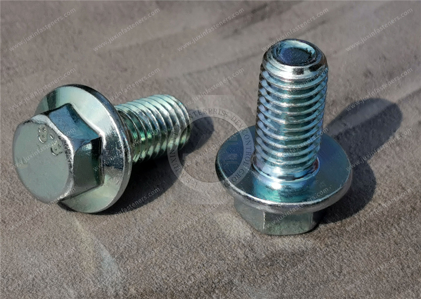 Carbon Steel Hexagon Flange Bolts