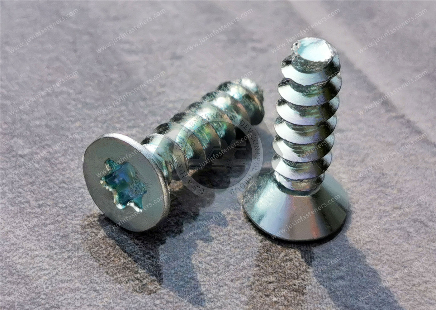 Steel Flat Head Thread-Forming Screws for Plastic