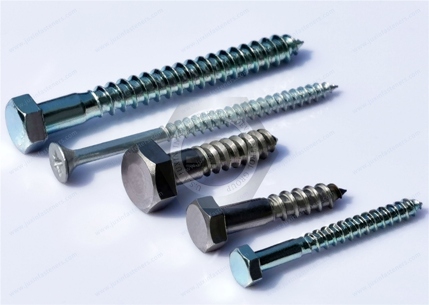 Stainless Steel Hex Head Screws for Wood