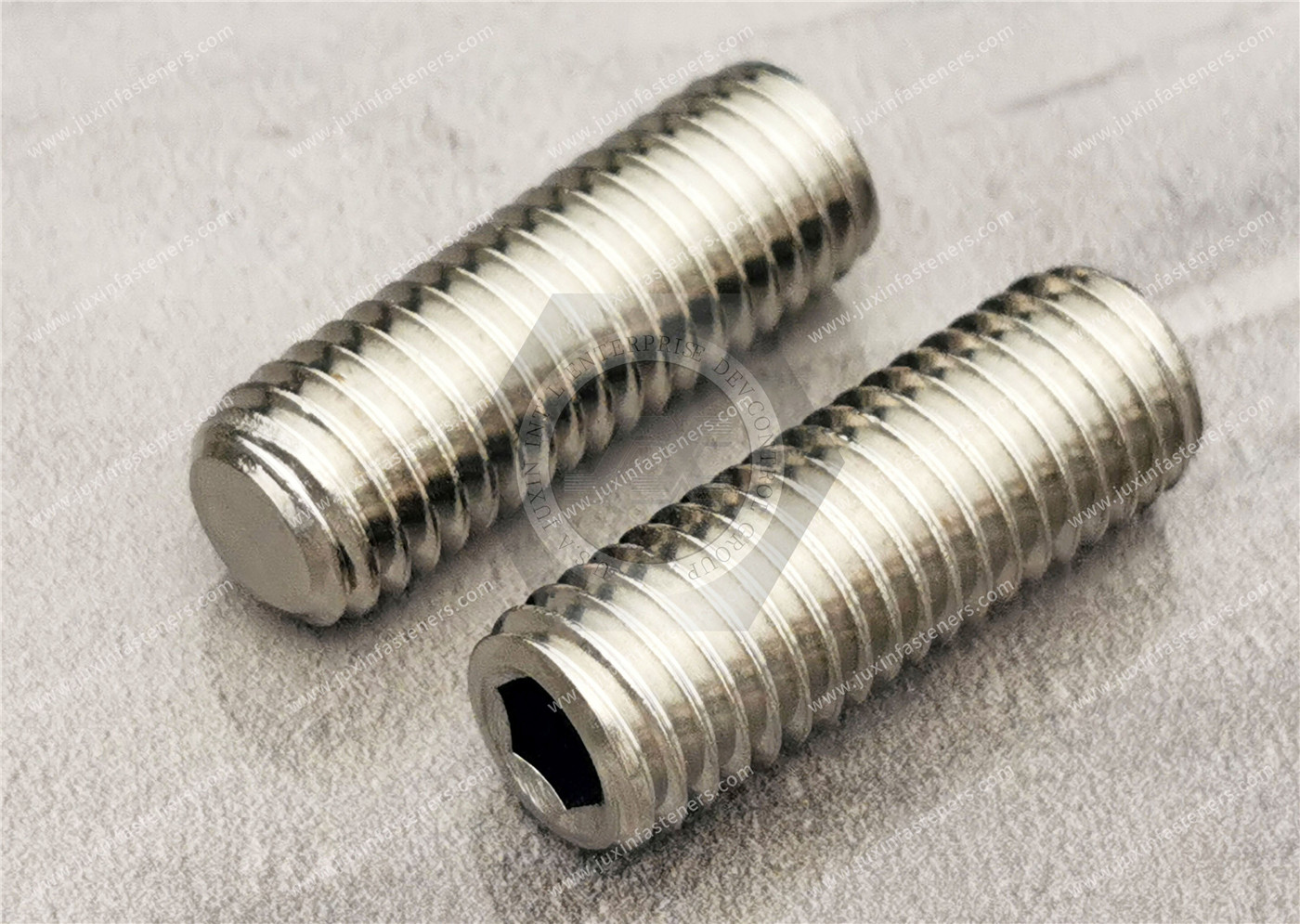 Stainless steel Hexagon Socket Set Screws With Cup Point