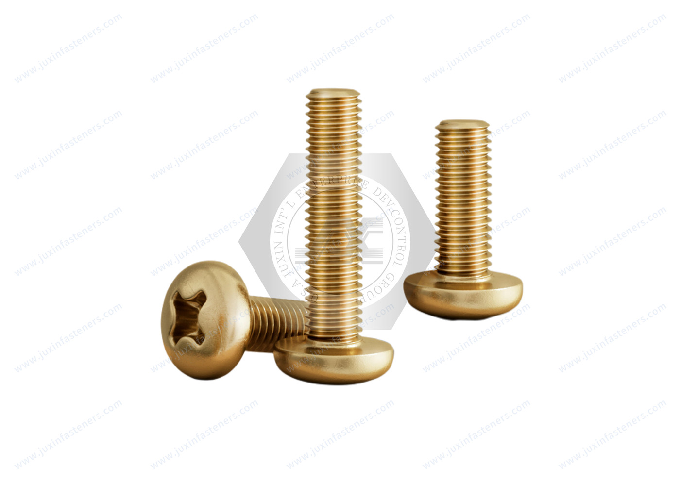 Brass Pan Head  Phillips Screws