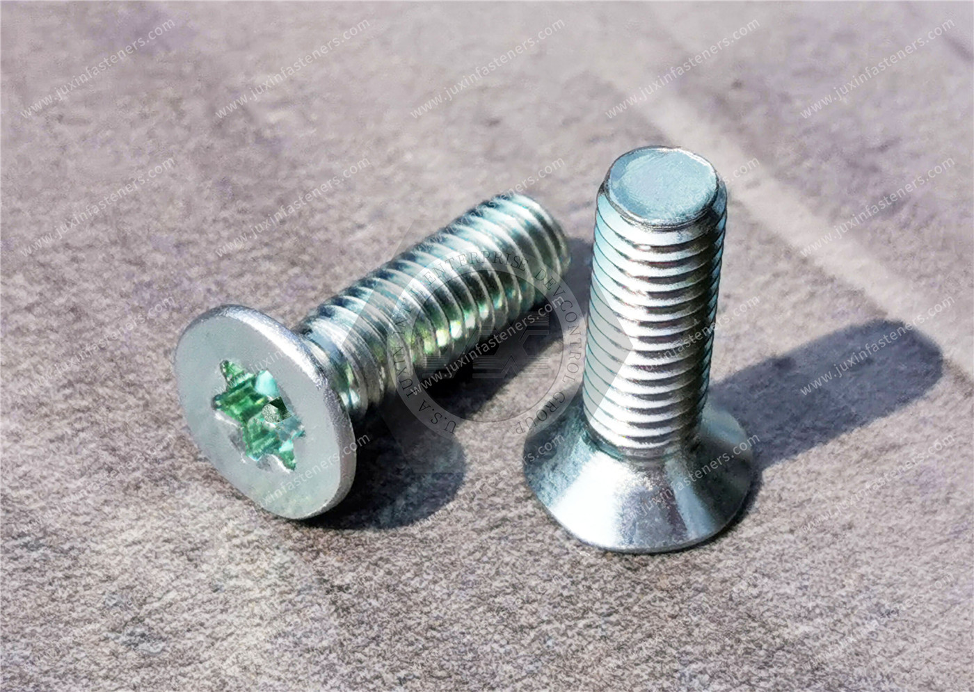 Steel Tamper-Resistant Torx Flat Head Screws