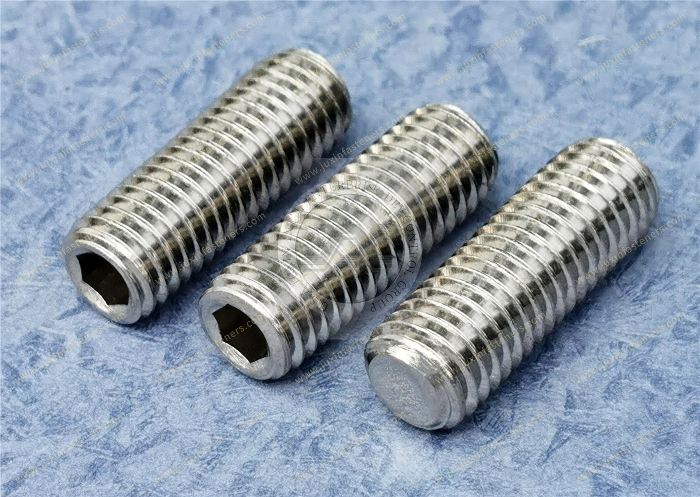 Hexagon Socket Set Screws with Flat Point and Stainless Steel Flat-Tip Set Screws