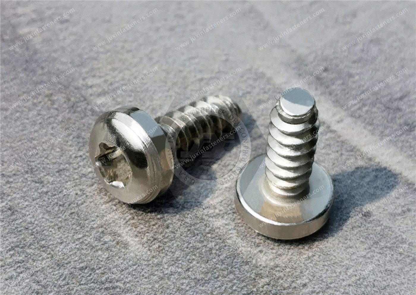 Carbon steel Plastic inner hexagon head self-tapping screw F type