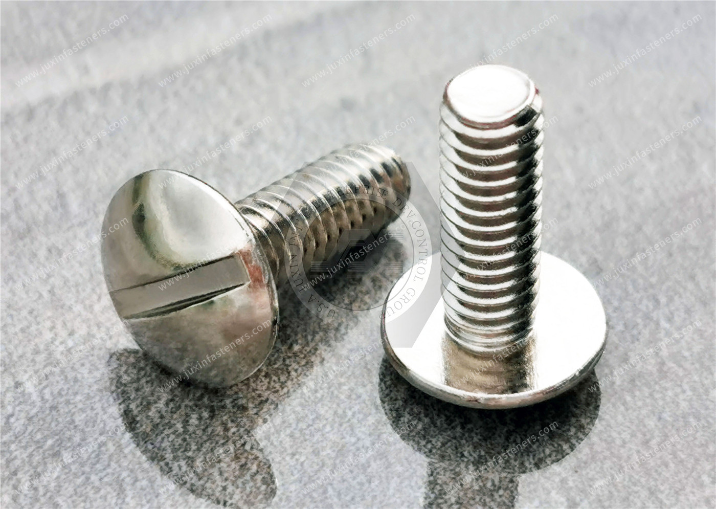 Metric Steel Large Pan Head Slotted Screws