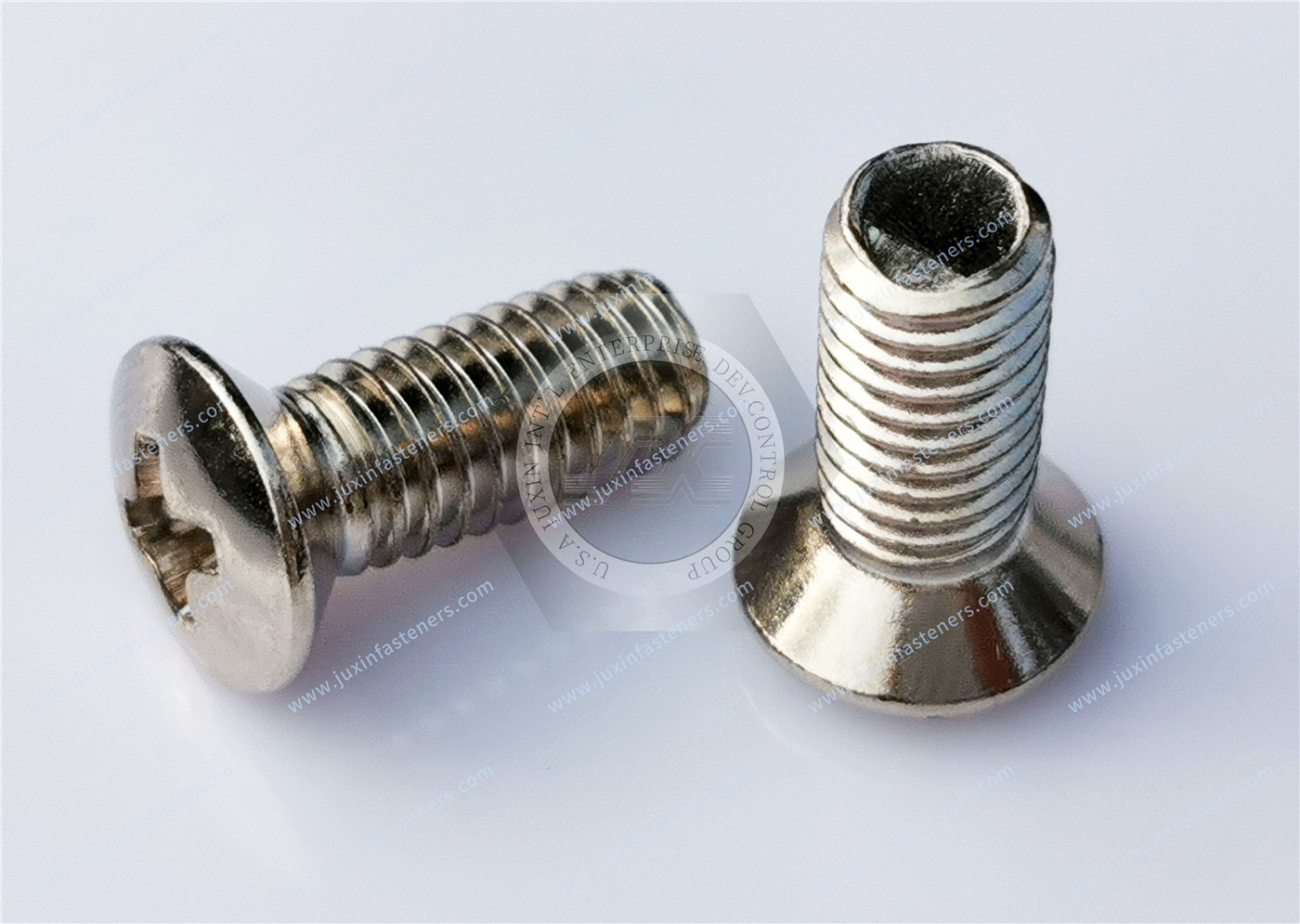 Steel Slotted Half Countersunk Head Screw