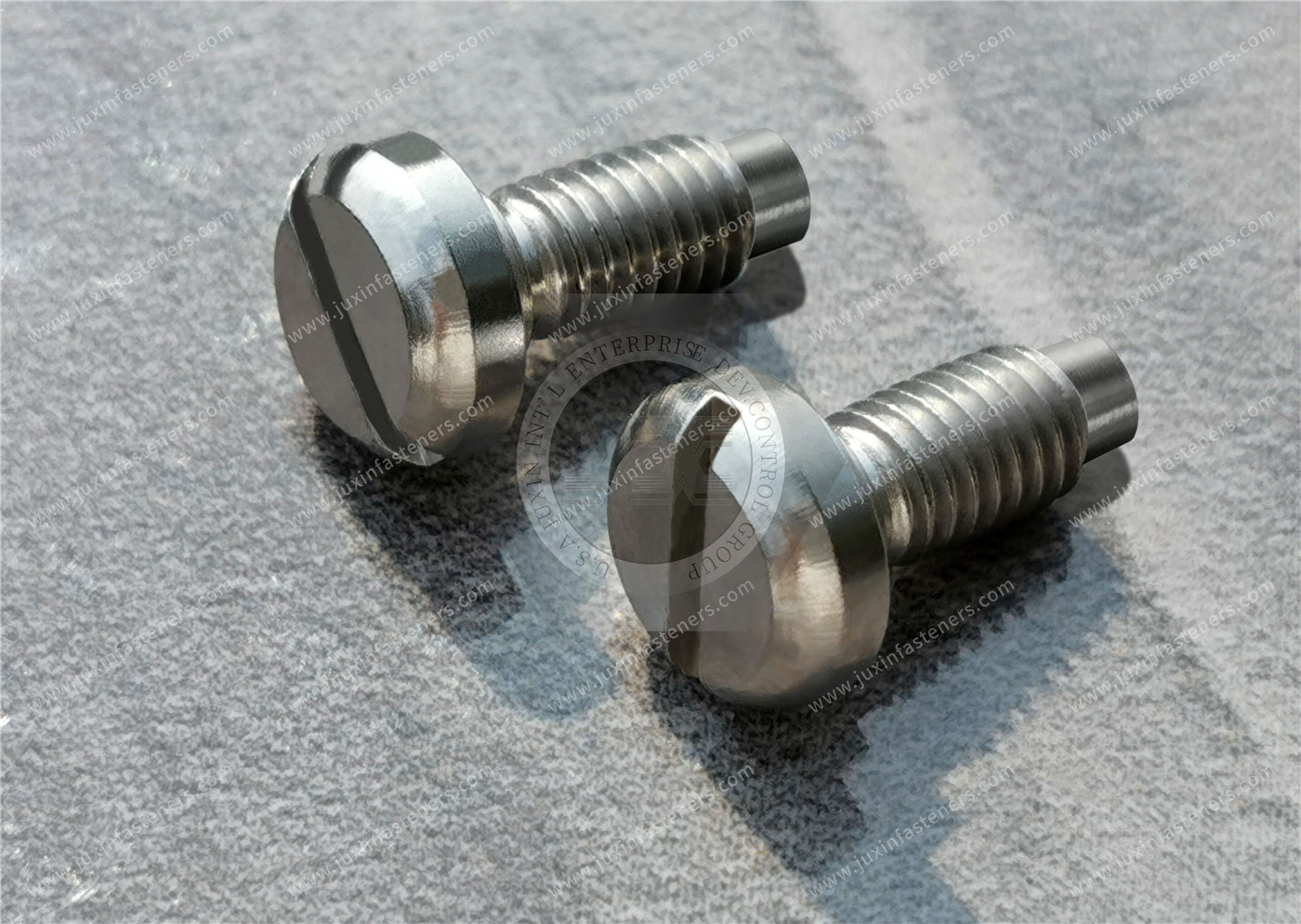 Stainless Steel DIN 922-2012 Slotted Small Pan Head Screw with Cylindrical End