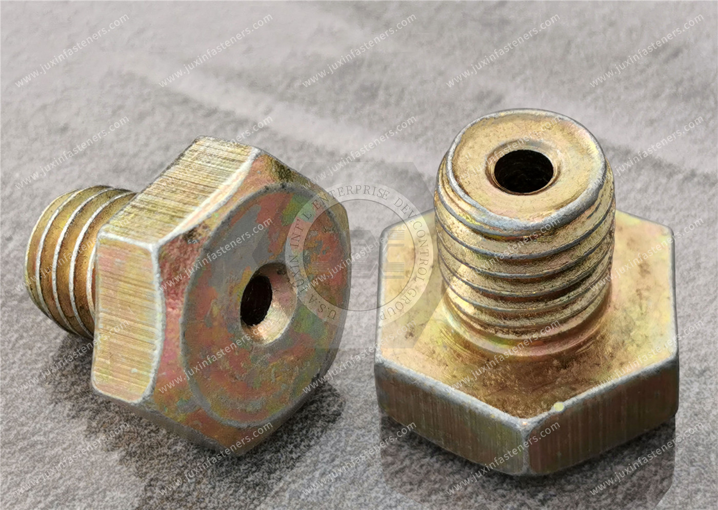 Carbon steel hexagon through hole non-standard bolts