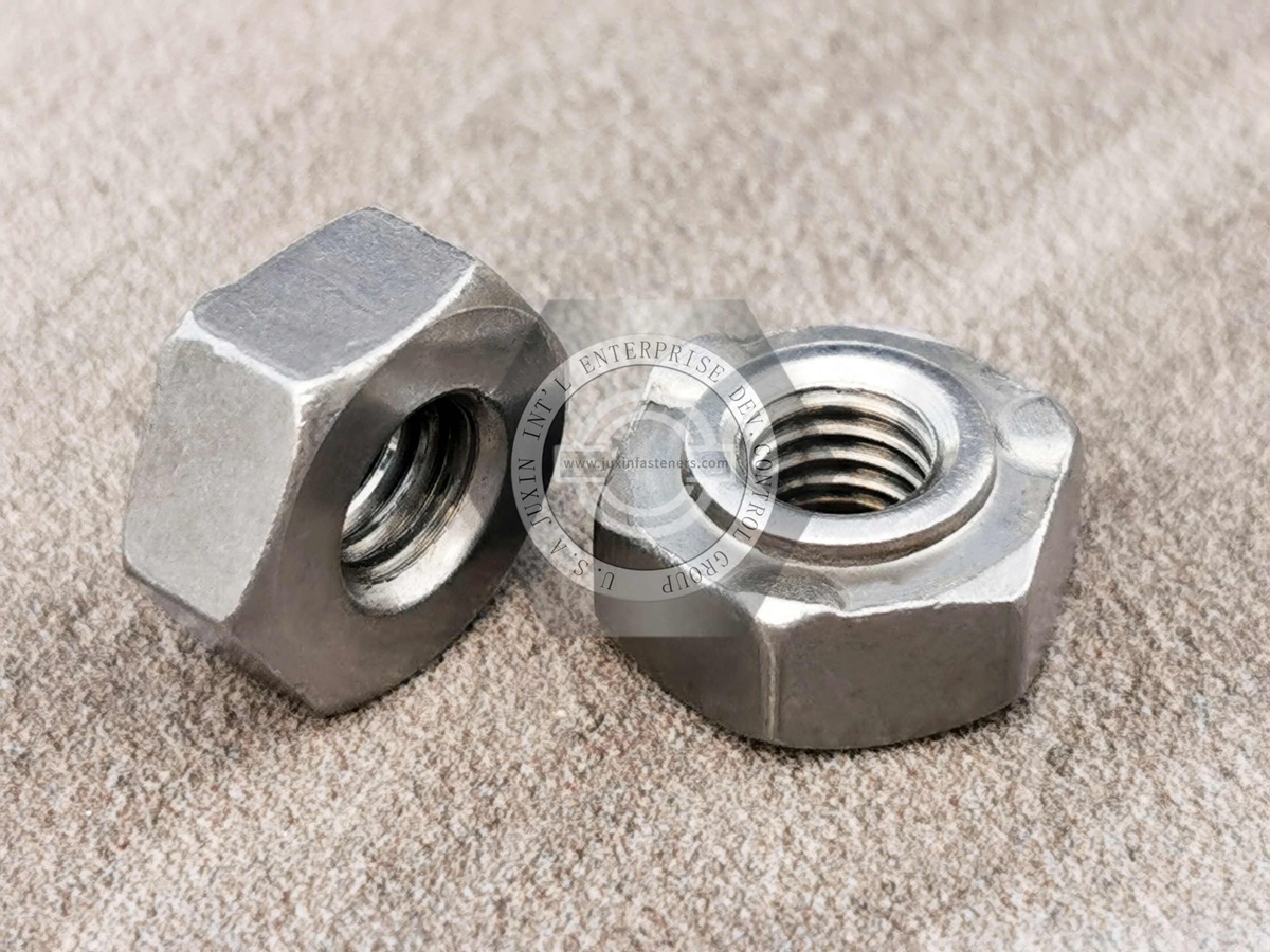 Metric Steel Hex Weld Nuts