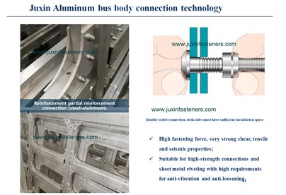 Application of riveting technology in new energy vehicles with all-aluminum bodies and fastening process