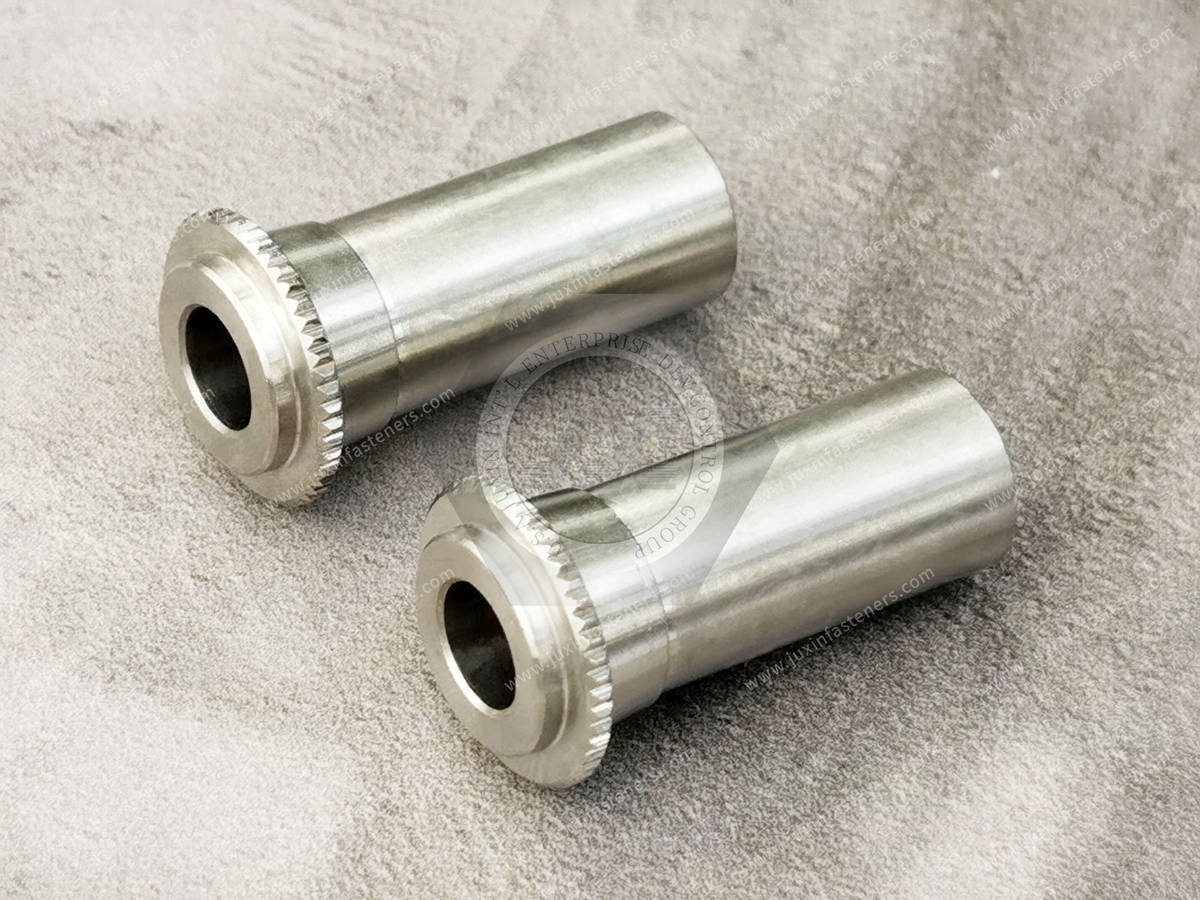 JX-21JG117-D6.7-D16.2-H26.9-SS, Stainless steel machined parts for rail transportation equipment