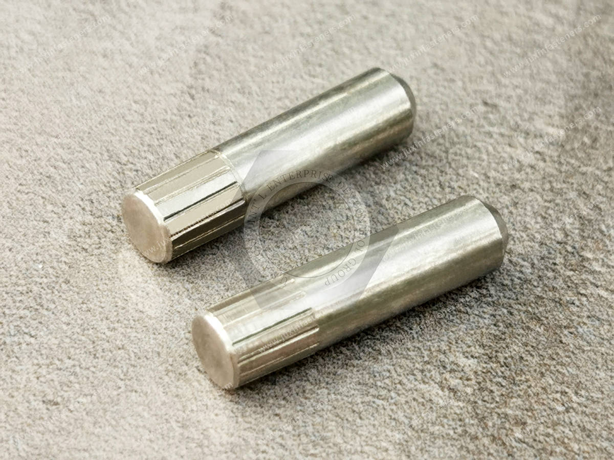 JX-121JG120-D5-20-SS, Stainless Steel Knurled Dowel Pins