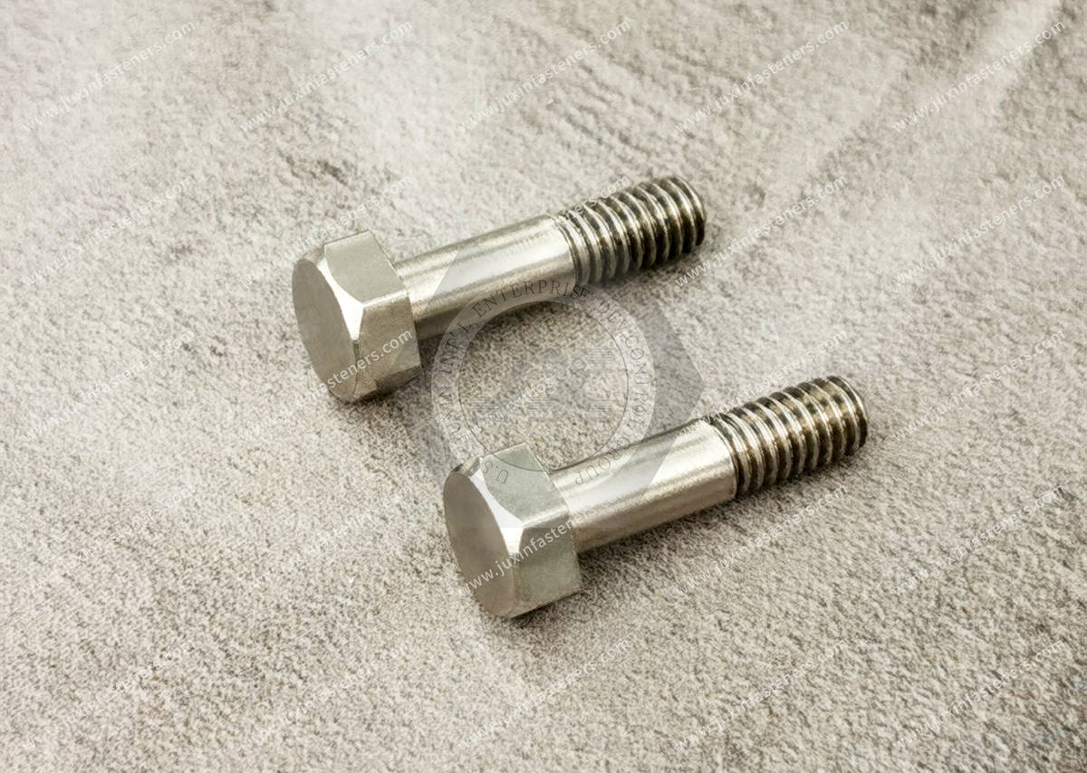 JX-21ZXG133-M4-16-H7-SS, Mil. Spec. 18-8 Stainless Steel Hex Head Screws