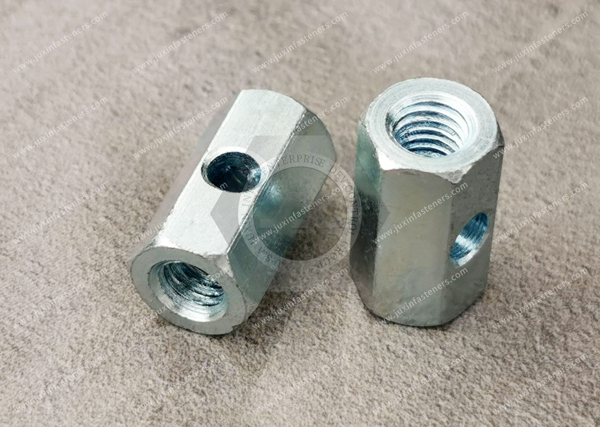 JX-21ZXG134-M5-15-H8-ST, Steel Female Threaded Hex Standoffs, Surface treatment environmental protection ROHS color zinc