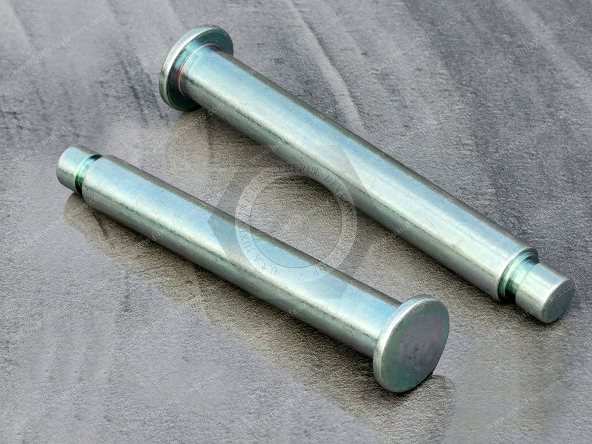 JX-21ZX136-ST, Carbon steel Captive Pins, Surface treatment environmental protection ROHS color zinc