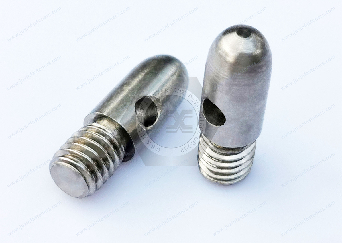 JX-21ZXG137-M6-7-H6.5-SS, Stainless steel machined parts for the electrical and electronic industry