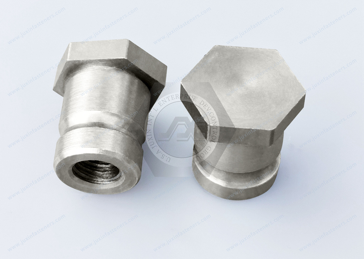 JX-21ZXG138-M5-12-SS, Stainless steel machined spare parts hexagonal standoff post for the electronic and electrical industry