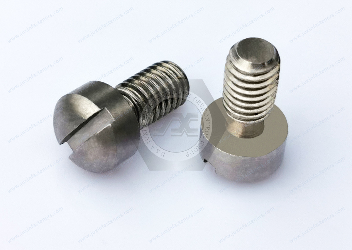 18-8 Stainless Steel High-Profile Narrow Fillister Head Slotted Screws M5, JX-21JG171-M5-10-D8-SS